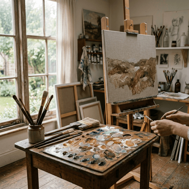 El estudio creativo de Ana